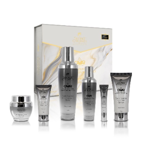 Secret Collagen CAVIAR-SETCaviar Essence Skin Rejuvenation Ritual Set - NIB